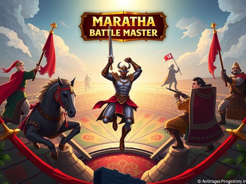 Maratha Battle Master Epic Warfare Maratha Battle Master Game Banner